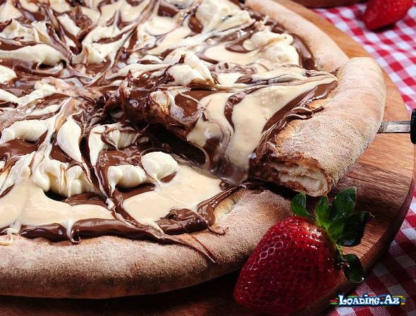 Nutellalı pizza - Sun.Az