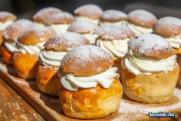 Semlor şirniyyatı - Sun.Az