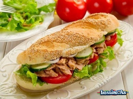 Tuna Balıqlı Sendviç - Sun.Az