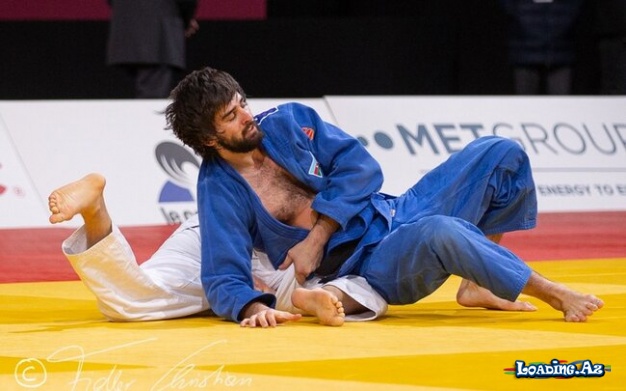 "Böyük Dəbilqə": Azərbaycan cüdoçusu gümüş medal qazanıb