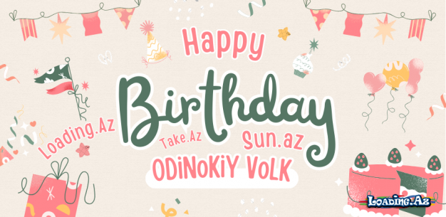 ☆★♔ღ Happy Birthday ツODiNoKiY_VoLKツ ღ♔★☆ - Sun.Az