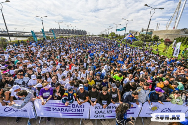10-dan çox ölkənin vətəndaşının qatıldığı Bakı marafonu başa çatdı - Sun.Az