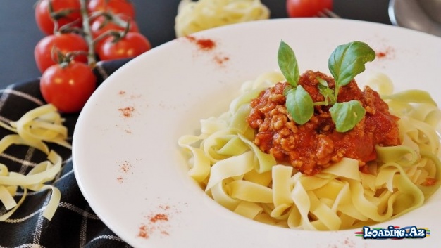 Bolonya üsulu spagetti - Sun.Az