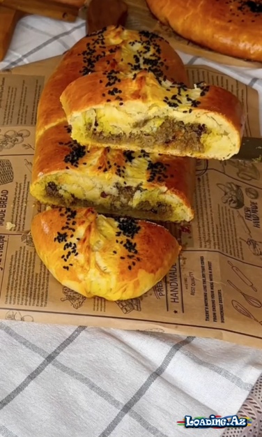 Mükəmməl ətli piroq - Sun.Az