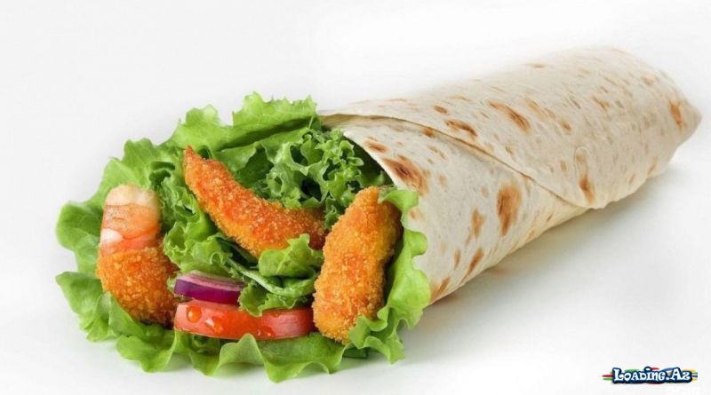 McDonald’sdakı Kimi Shrimp Roll (Krevetkalı Şaurma) - Sun.Az