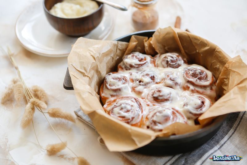 Cinnabon – Darçınlı bulka resepti - Sun.Az