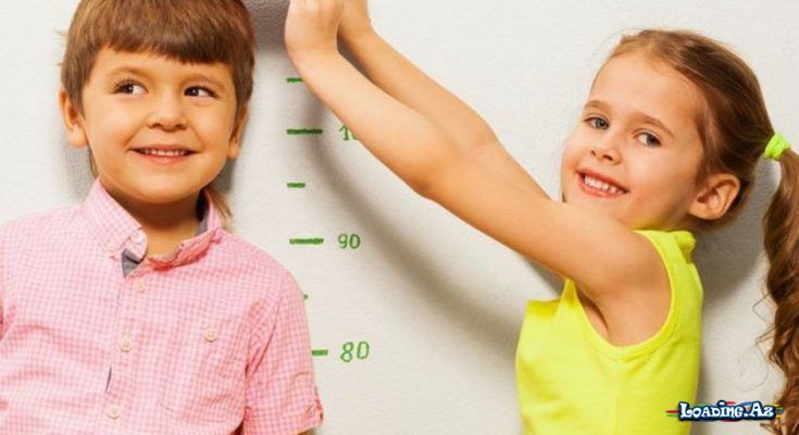 Gələcəkdə övladınızın boyu neçə olacaq? – BU CÜR HESABLAYIN