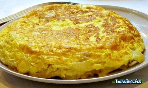 Kartoflu omlet - Sun.Az