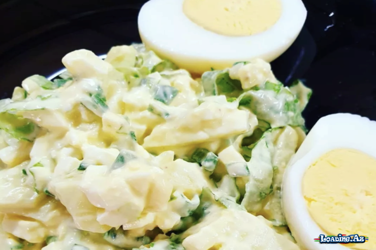 Xiyarlı yumurta salatı: RESEPT - Sun.Az