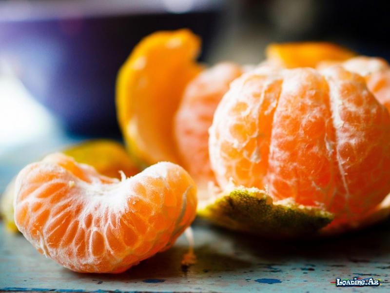Ev şəraitində mandarin qabığından ÜZ TƏMİZLƏNMƏSİ - Sun.Az