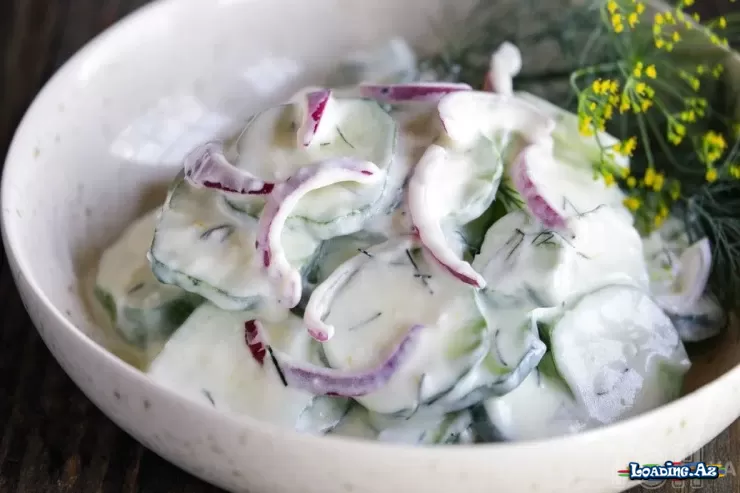 Xiyar və yerkökü ilə kremli salat: Sadə RESEPT - Sun.Az