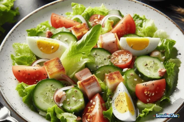 Sezar salatının büdcəyə uyğun RESEPTİ - Sun.Az