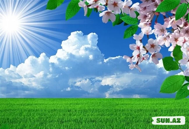 Azərbaycana yay fəsli daxil oldu