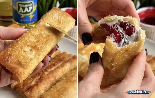 Krispi albalı piroqu - McDonald's-dakı kimi: Əfsanəvi desertin resepti - Sun.Az