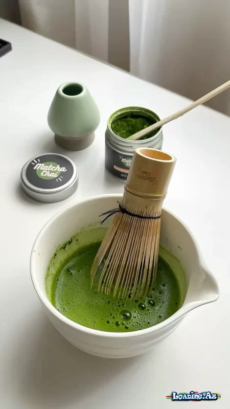 🍵 Matcha çayı resepti 🍵 - Sun.Az