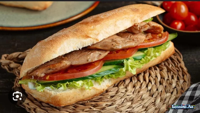 🥪 Toyuqlu Sendviç🍗 - Sun.Az