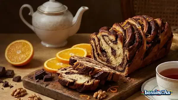Vitrinləri kölgədə qoyacaq ləzzət: Şokoladlı və portağallı babka - Sun.Az
