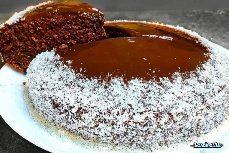 Çay üçün büdcəyə uyğun şokoladlı piroq RESEPTİ - Sun.Az