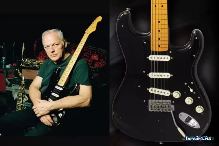 Devid Gilmorun gitarası hərracda rekord qiymətə satıldı - Sun.Az