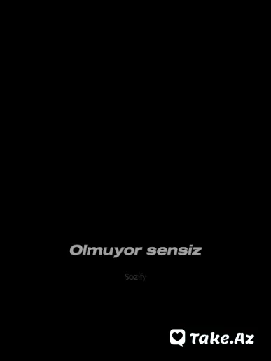 Mənn..Daha…Dözmürəm..(