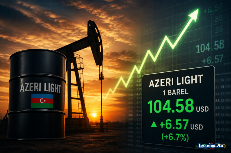 Azərbaycan nefti büdcə qiymətini xeyli üstələdi: 104 dolları aşdı
