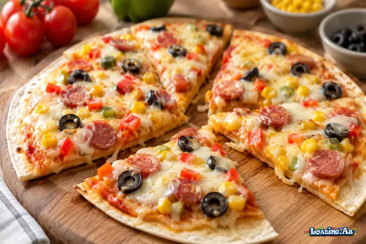 10 dəqiqəyə lavaş pizzası - RESEPT - Sun.Az