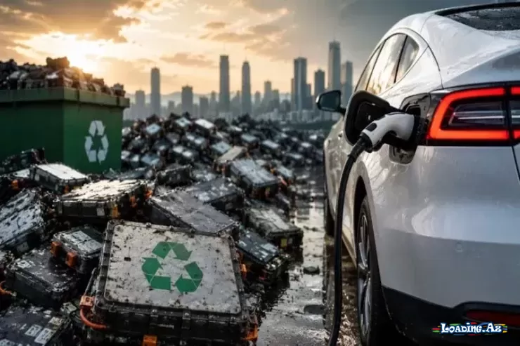 Elektromobillərin görünməyən təhlükəsi: Milyonlarla batareya problemə çevrilir - Sun.Az