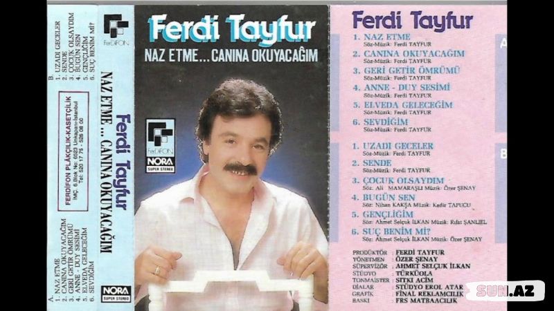 Ferdi  Tayfur-Canına   Okuyacağım - Sun.Az