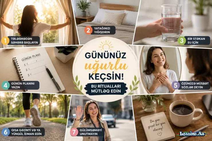 Gününüz uğurlu keçsin deyə bu ritualları mütləq edin - Sun.Az