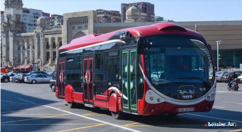 Bakıda bu marşrutun hərəkəti dəyişdi - Sun.Az