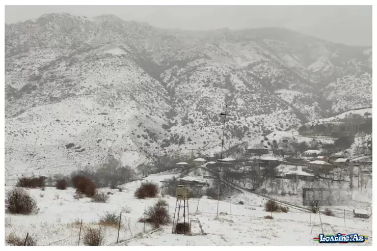 Naxçıvana qar yağdı - FAKTİKİ HAVA - Sun.Az