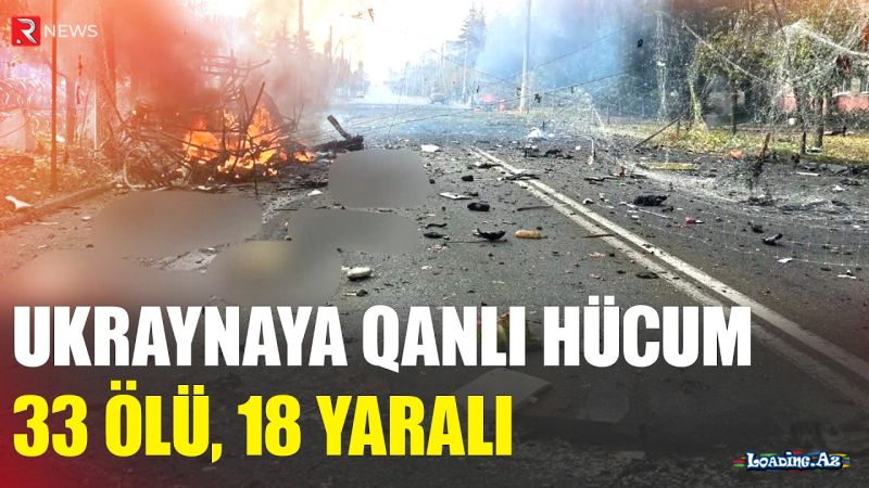 Rusiya Ukraynada avtobusları vurdu: 12 ölü, 14 yaralı - Take.Az